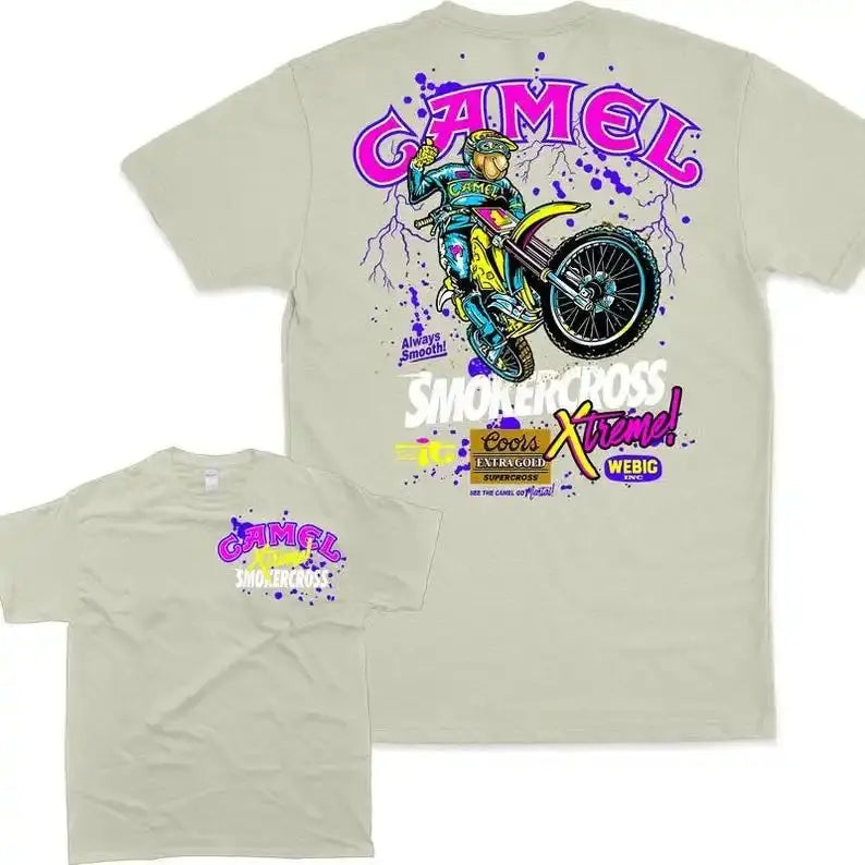 Camel Motorsport Vintage T-Shirt – Estilo